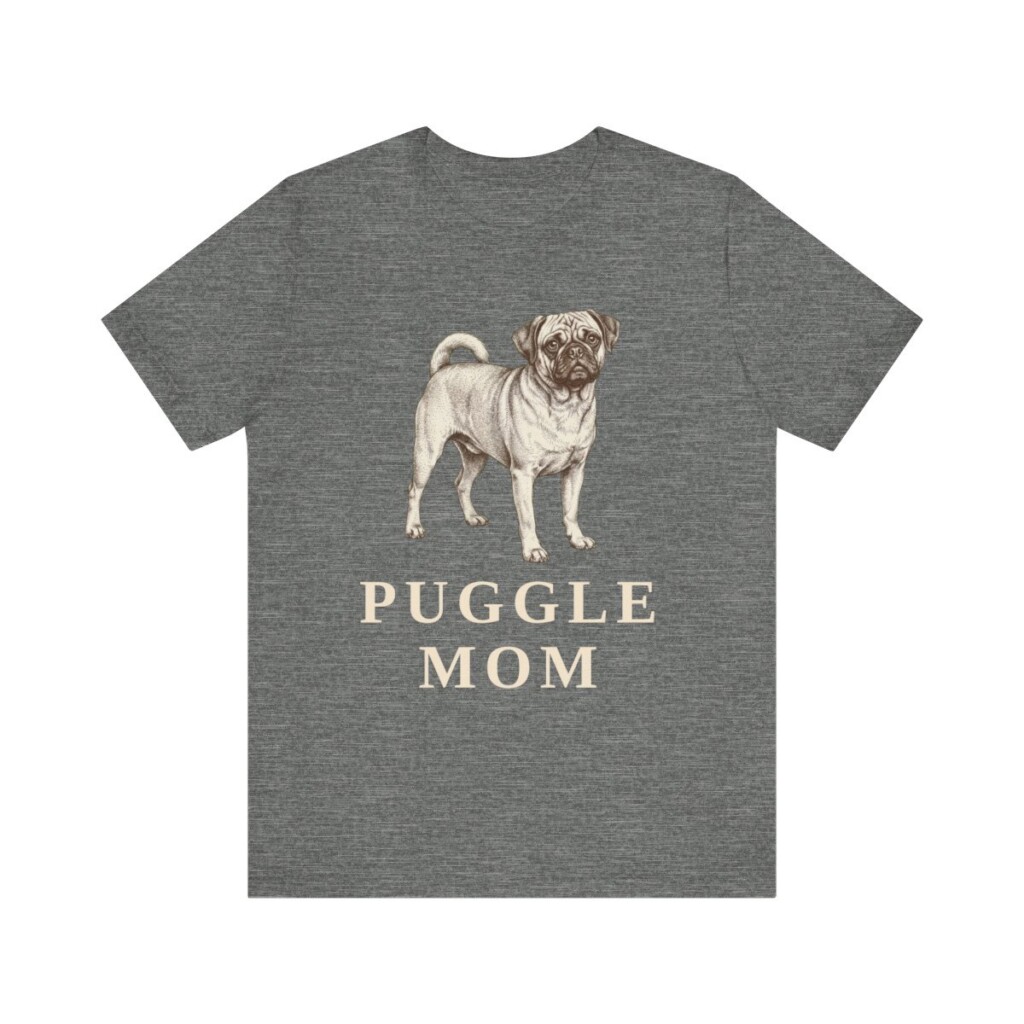 Puggle Mom Shirt, Vintage Dog Sketch Tee, Dog Mom Gift Puggle Mom Shirt, Vintage Dog Sketch Tee, Dog Mom Gift