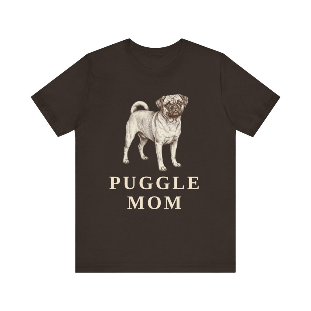 Puggle Mom Shirt, Vintage Dog Sketch Tee, Dog Mom Gift Puggle Mom Shirt, Vintage Dog Sketch Tee, Dog Mom Gift