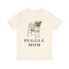 Puggle Mom Shirt, Vintage Dog Sketch Tee, Dog Mom Gift Puggle Mom Shirt, Vintage Dog Sketch Tee, Dog Mom Gift