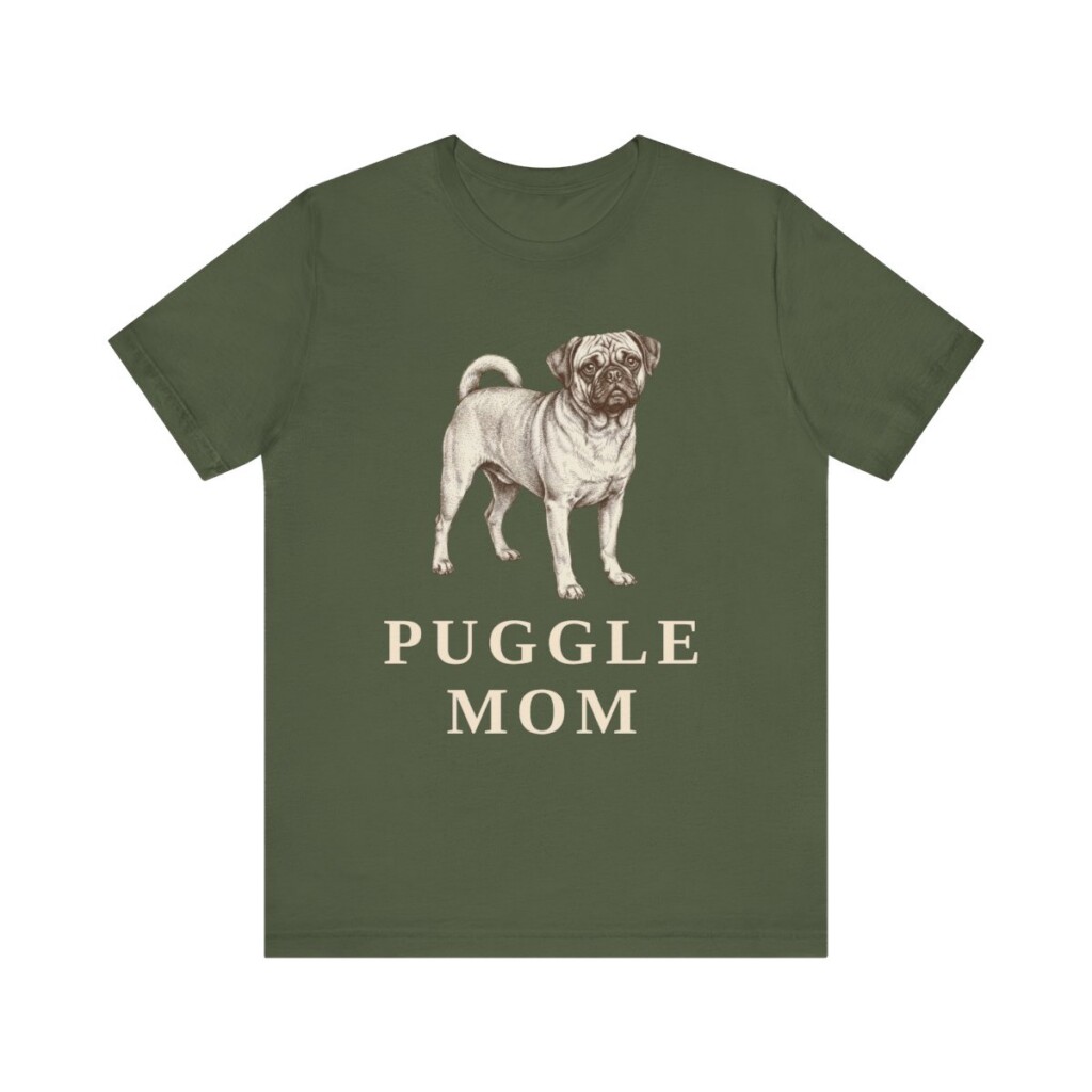 Puggle Mom Shirt, Vintage Dog Sketch Tee, Dog Mom Gift Puggle Mom Shirt, Vintage Dog Sketch Tee, Dog Mom Gift