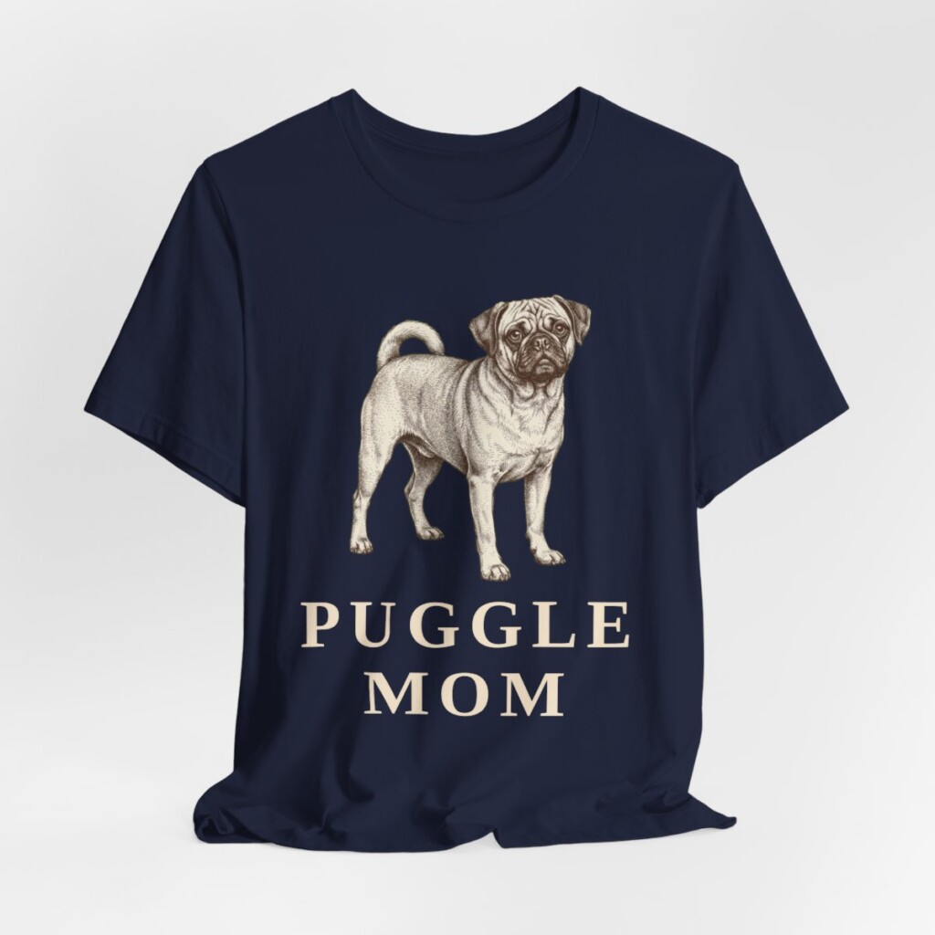 Puggle Mom Shirt, Vintage Dog Sketch Tee, Dog Mom Gift Puggle Mom Shirt, Vintage Dog Sketch Tee, Dog Mom Gift