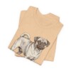 Puggle Lover Shirt, Vintage Dog Sketch Tee, Dog Lover Gift