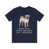 Puggle Humor Shirt, Vintage Dog Sketch Tee, Dog Humor Gift
