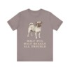 Puggle Humor Shirt, Vintage Dog Sketch Tee, Dog Humor Gift