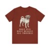 Puggle Humor Shirt, Vintage Dog Sketch Tee, Dog Humor Gift