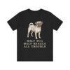Puggle Humor Shirt, Vintage Dog Sketch Tee, Dog Humor Gift