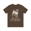 Puggle Humor Shirt, Vintage Dog Sketch Tee, Dog Humor Gift