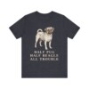 Puggle Humor Shirt, Vintage Dog Sketch Tee, Dog Humor Gift