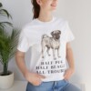 Puggle Humor Shirt, Vintage Dog Sketch Tee, Dog Humor Gift