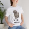 Puli Mom Shirt, Vintage Dog Sketch Tee, Dog Mom Gift