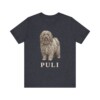 Puli Lover Shirt, Vintage Dog Sketch Tee, Dog Lover Gift