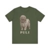 Puli Lover Shirt, Vintage Dog Sketch Tee, Dog Lover Gift