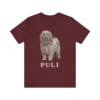 Puli Lover Shirt, Vintage Dog Sketch Tee, Dog Lover Gift