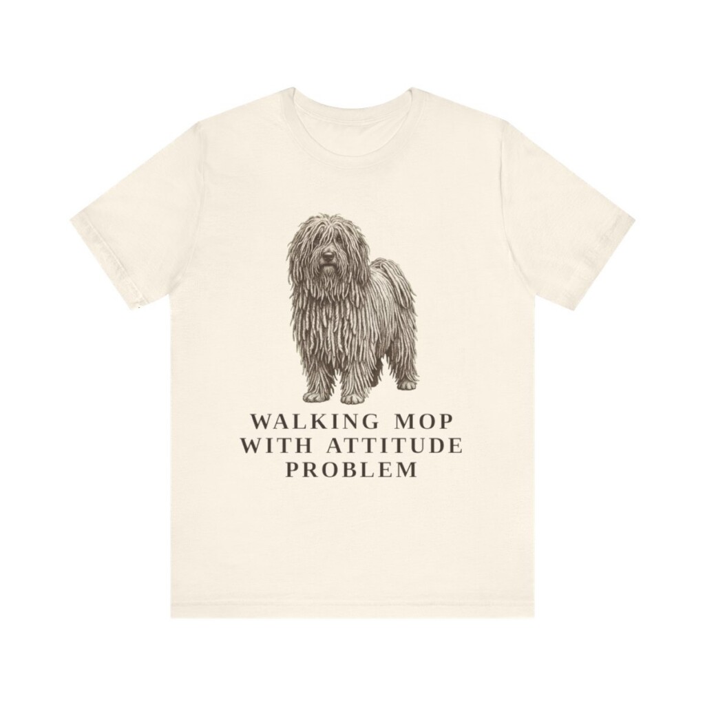 Puli Humor Shirt, Vintage Dog Sketch Tee, Dog Humor Gift Puli Humor Shirt, Vintage Dog Sketch Tee, Dog Humor Gift