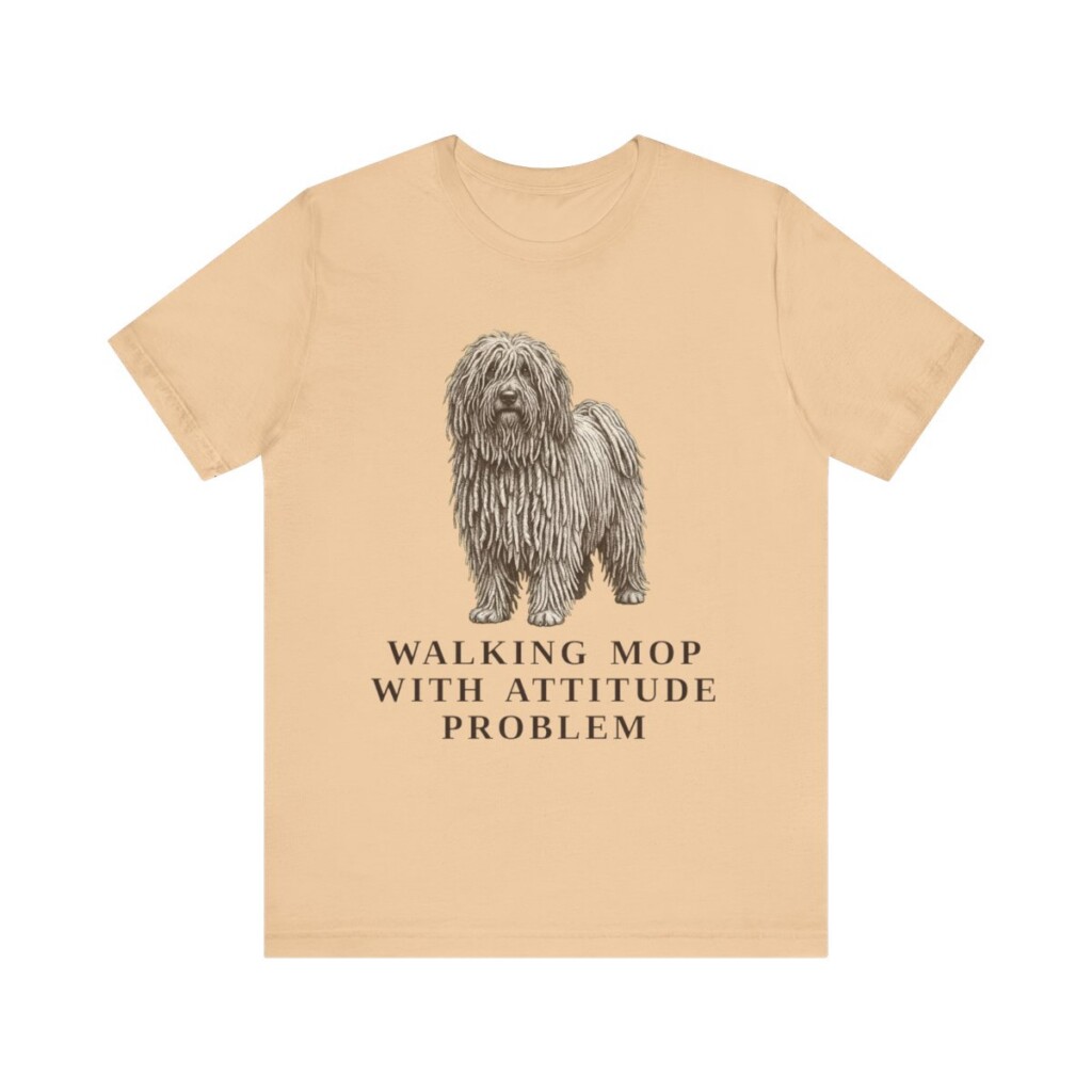 Puli Humor Shirt, Vintage Dog Sketch Tee, Dog Humor Gift Puli Humor Shirt, Vintage Dog Sketch Tee, Dog Humor Gift