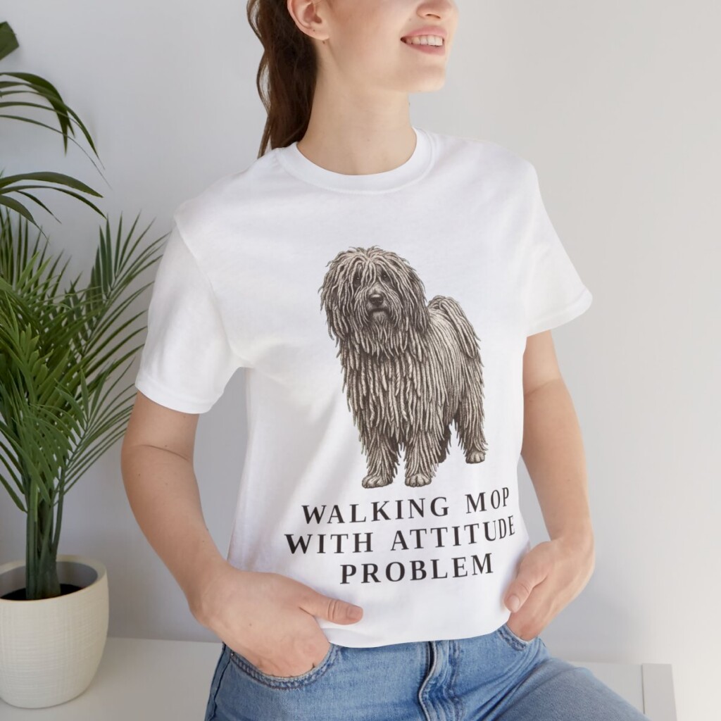Puli Humor Shirt, Vintage Dog Sketch Tee, Dog Humor Gift Puli Humor Shirt, Vintage Dog Sketch Tee, Dog Humor Gift
