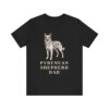 Pyrenean Shepherd Dad Shirt, Vintage Dog Sketch Tee, Dog Dad Gift