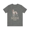 Pyrenean Shepherd Dad Shirt, Vintage Dog Sketch Tee, Dog Dad Gift