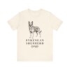 Pyrenean Shepherd Dad Shirt, Vintage Dog Sketch Tee, Dog Dad Gift