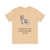 Pyrenean Shepherd Dad Shirt, Vintage Dog Sketch Tee, Dog Dad Gift