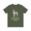 Pyrenean Shepherd Dad Shirt, Vintage Dog Sketch Tee, Dog Dad Gift