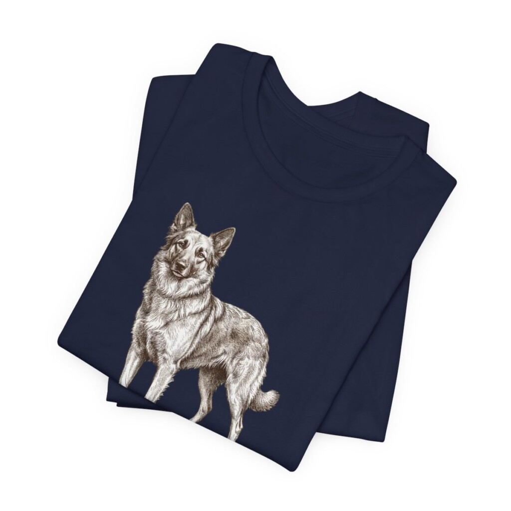 Pyrenean Shepherd Mom Shirt, Vintage Dog Sketch Tee, Dog Mom Gift