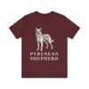 Pyrenean Shepherd Lover Shirt, Vintage Dog Sketch Tee, Dog Lover Gift Pyrenean Shepherd Lover Shirt, Vintage Dog Sketch Tee, Dog Lover Gift