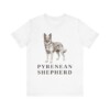 Pyrenean Shepherd Lover Shirt, Vintage Dog Sketch Tee, Dog Lover Gift Pyrenean Shepherd Lover Shirt, Vintage Dog Sketch Tee, Dog Lover Gift