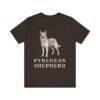 Pyrenean Shepherd Lover Shirt, Vintage Dog Sketch Tee, Dog Lover Gift Pyrenean Shepherd Lover Shirt, Vintage Dog Sketch Tee, Dog Lover Gift
