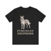 Pyrenean Shepherd Lover Shirt, Vintage Dog Sketch Tee, Dog Lover Gift Pyrenean Shepherd Lover Shirt, Vintage Dog Sketch Tee, Dog Lover Gift