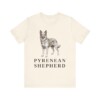 Pyrenean Shepherd Lover Shirt, Vintage Dog Sketch Tee, Dog Lover Gift Pyrenean Shepherd Lover Shirt, Vintage Dog Sketch Tee, Dog Lover Gift