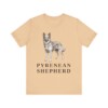 Pyrenean Shepherd Lover Shirt, Vintage Dog Sketch Tee, Dog Lover Gift Pyrenean Shepherd Lover Shirt, Vintage Dog Sketch Tee, Dog Lover Gift