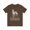 Pyrenean Shepherd Lover Shirt, Vintage Dog Sketch Tee, Dog Lover Gift Pyrenean Shepherd Lover Shirt, Vintage Dog Sketch Tee, Dog Lover Gift