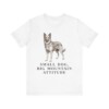 Pyrenean Shepherd Humor Shirt, Vintage Dog Sketch Tee, Dog Humor Gift