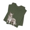 Pyrenean Shepherd Humor Shirt, Vintage Dog Sketch Tee, Dog Humor Gift