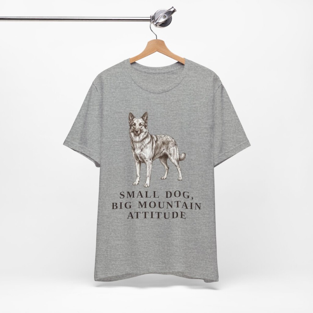 Pyrenean Shepherd Humor Shirt, Vintage Dog Sketch Tee, Dog Humor Gift