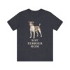 Rat Terrier Mom Shirt, Vintage Dog Sketch Tee, Dog Mom Gift