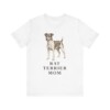 Rat Terrier Mom Shirt, Vintage Dog Sketch Tee, Dog Mom Gift