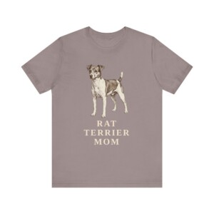 Rat Terrier Mom Shirt, Vintage Dog Sketch Tee, Dog Mom Gift Rat Terrier Mom Shirt, Vintage Dog Sketch Tee, Dog Mom Gift
