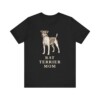 Rat Terrier Mom Shirt, Vintage Dog Sketch Tee, Dog Mom Gift
