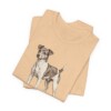 Rat Terrier Mom Shirt, Vintage Dog Sketch Tee, Dog Mom Gift