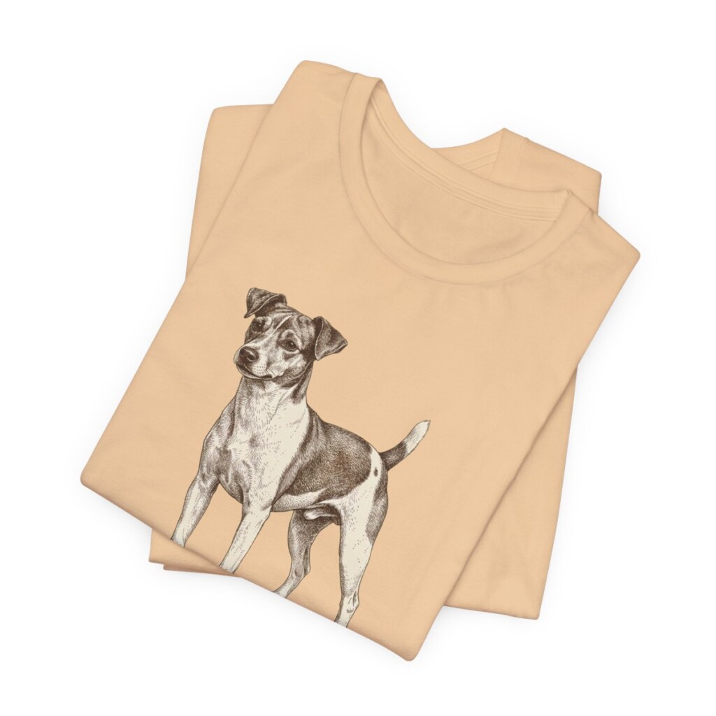 Rat Terrier Mom Shirt, Vintage Dog Sketch Tee, Dog Mom Gift