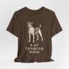 Rat Terrier Mom Shirt, Vintage Dog Sketch Tee, Dog Mom Gift