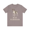 Rat Terrier Lover Shirt, Vintage Dog Sketch Tee, Dog Lover Gift Rat Terrier Lover Shirt, Vintage Dog Sketch Tee, Dog Lover Gift