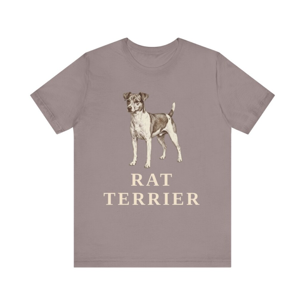 Rat Terrier Lover Shirt, Vintage Dog Sketch Tee, Dog Lover Gift Rat Terrier Lover Shirt, Vintage Dog Sketch Tee, Dog Lover Gift