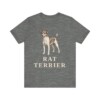 Rat Terrier Lover Shirt, Vintage Dog Sketch Tee, Dog Lover Gift Rat Terrier Lover Shirt, Vintage Dog Sketch Tee, Dog Lover Gift