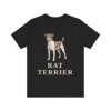 Rat Terrier Lover Shirt, Vintage Dog Sketch Tee, Dog Lover Gift Rat Terrier Lover Shirt, Vintage Dog Sketch Tee, Dog Lover Gift