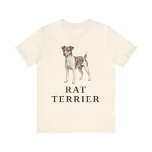 Rat Terrier Lover Shirt, Vintage Dog Sketch Tee, Dog Lover Gift Rat Terrier Lover Shirt, Vintage Dog Sketch Tee, Dog Lover Gift