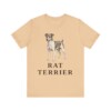 Rat Terrier Lover Shirt, Vintage Dog Sketch Tee, Dog Lover Gift Rat Terrier Lover Shirt, Vintage Dog Sketch Tee, Dog Lover Gift