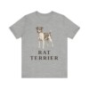 Rat Terrier Lover Shirt, Vintage Dog Sketch Tee, Dog Lover Gift Rat Terrier Lover Shirt, Vintage Dog Sketch Tee, Dog Lover Gift